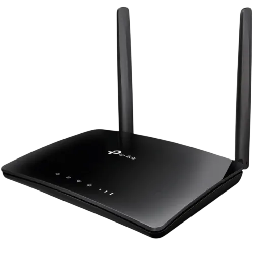 TP-Link Archer MR400 WiFi Dual Band/4G LTE Negro 867Mbps 3 puertos 2 antenas Router