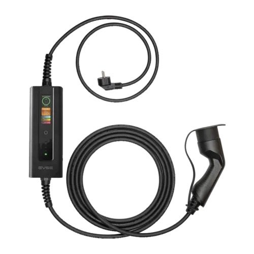 Cargador de coche eléctrico portátil BESEN BN21 3,6kW Tipo 2 16A pantalla LCD IP66