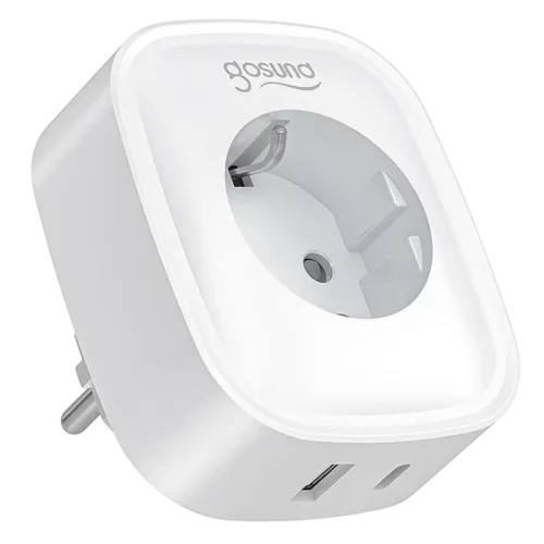 Gosund SP6 Blanco WiFi Bluetooth 16A 20W Enchufe inteligente