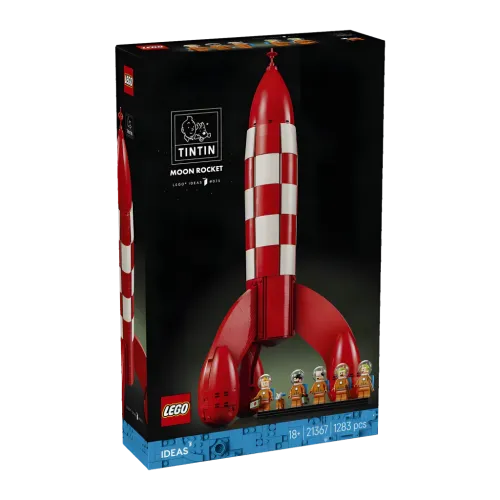 Set de construcción LEGO Ideas 21367 El Cohete Lunar de Tintín 1283 piezas