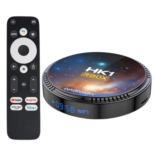 HK1 Rbox W2T 4GB/32GB Negro Android 11 8K WiFi doble banda Bluetooth S905W2 TV Box