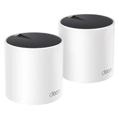 TP-Link Deco X55 Sistema WiFi 6 Mesh AX3000 (2 Pack) Doble banda 3 puertos 2 antenas