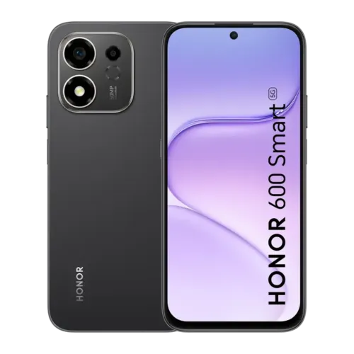 Honor 600 Smart 5G 4GB/256GB Negro 6,87 pulgadas IPS 120Hz 50MP 7700mAh 45W NFC