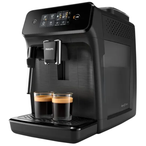 Philips 1200 series para 2 bebidas 1500W 1,8 L 15 bares molinillo integrado Cafetera super automática espresso