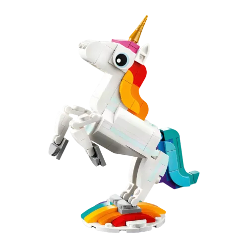 Set de Construcción LEGO Creator 3 en 1 Unicornio Mágico 31140