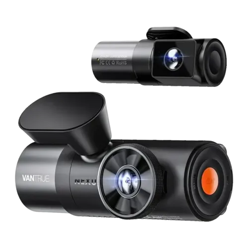 Vantrue N5 Nexus 5 4K Negro 4 Canales + 3x 1080p GPS WiFi 3,19 pulgadas visión nocturna modo parking Dashcam