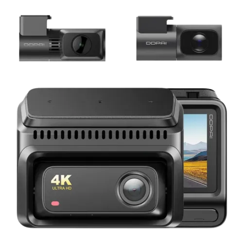 DDPAI Z60T 3CH 4K WiFi 5GHz HDR visión nocturna modo parking Dashcam