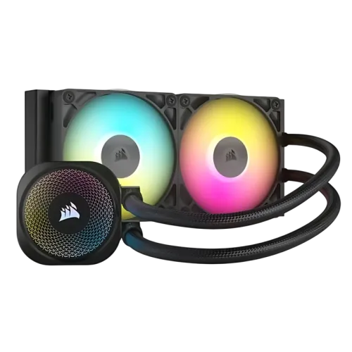 Corsair iCUE LINK TITAN RX RGB Negro 2 ventiladores Refrigeración líquida