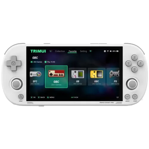 Trimui Smart Pro (Sin SD Card) Blanco Consola retro