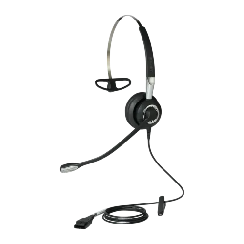 Jabra BIZ 2400 II Mono 3in1 Ultra ANC FreeSpin QD Negro con micrófono Auriculares
