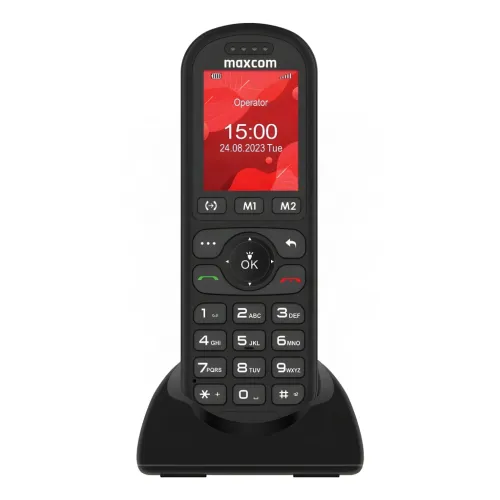 Maxcom MM39D SE Negro 4G con SIM 2 pulgadas Teléfono fijo