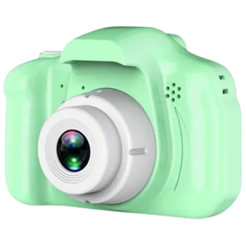 K1 Versión Mejorada 600mAh Verde 2 pulgadas Full HD tarjeta 32GB Cámara digital para niños