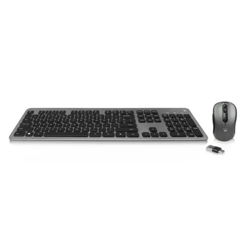 Ewent EW3272 Español de membrana Teclado y ratón inalámbrico