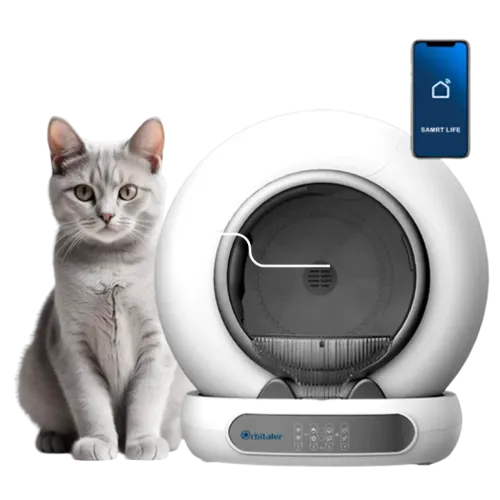 Orbitaler Yupiter AstroClean 6700 Smart Litter Ultra Compact 65 L app Arenero autolimpiable