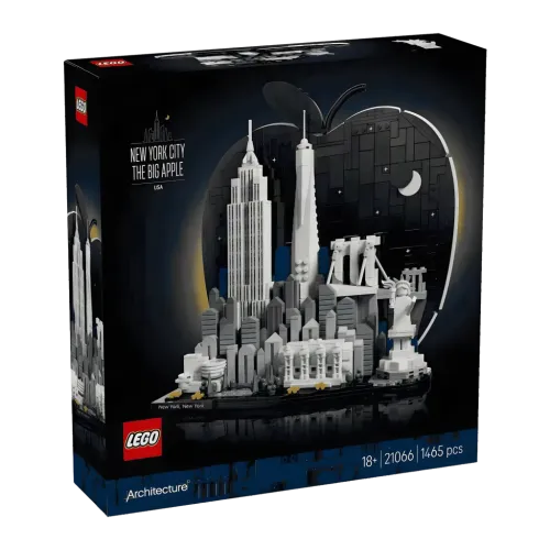 Set de construcción LEGO Architecture 21066 New York City – The Big Apple