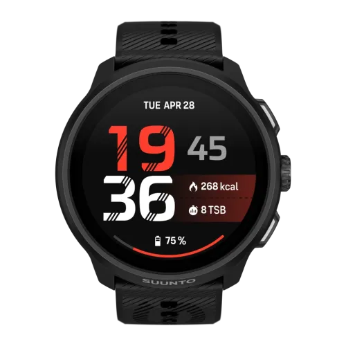 Suunto Run 2 4GB Negro 1,32 pulgadas AMOLED GPS doble banda Mapas offline 13 días 5ATM Smartwatch