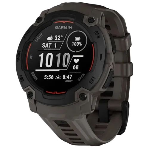 Garmin Instinct E 45 mm Negro Correa Carbón 0,9 pulgadas MIP GPS 16 días 10ATM Smartwatch