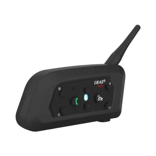 EJEAS V6 Pro+ Full Duplex para 6 interlocutores 1200m Bluetooth 5.1 Intercomunicador para moto