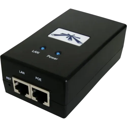 Ubiquiti POE-24-24W-G-EU Adaptador e inyector de PoE 2 puertos Gigabit