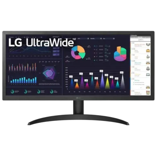 LG 26WQ500-B Negro 25,7 pulgadas Full HD IPS 5ms FreeSync UltraWide Monitor