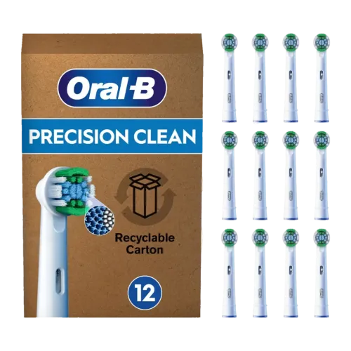 Cabezales de recambio Oral-B Pro Precision Clean Pack 12 unidades