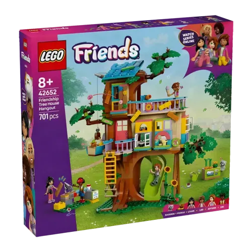 Set de construcción LEGO Friends 42652 Casa del Árbol de la Amistad 701 piezas
