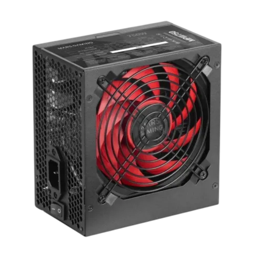 Mars Gaming MPIII750 750W Negro/Rojo Fuente de alimentación