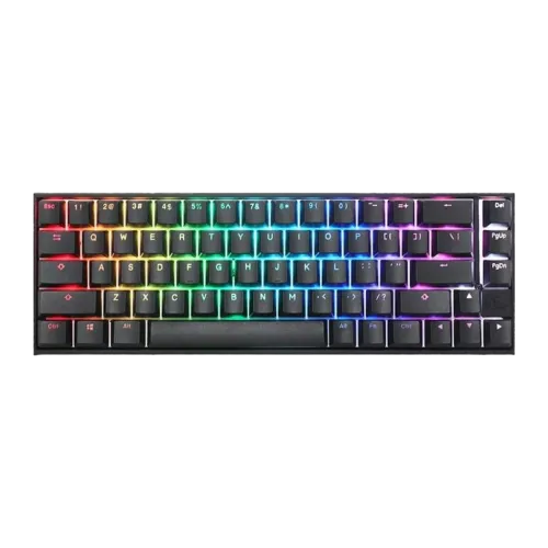 Ducky Mecha Pro SF Cherry MX Blue RGB Español 65% Teclado gaming mecánico