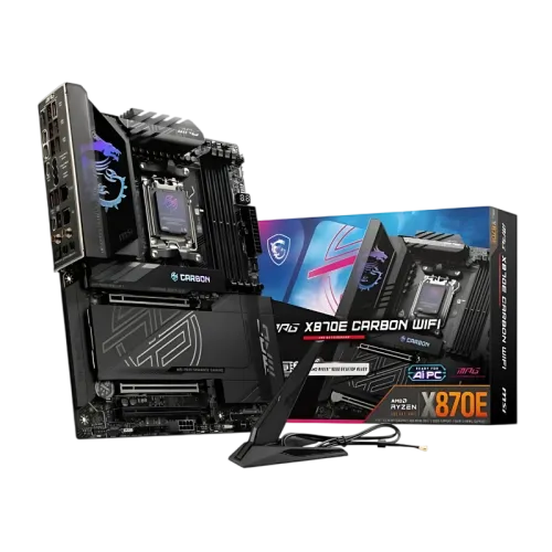MSI MPG X870E CARBON WiFi Zócalo AM5 ATX 2,5G Ethernet 4 ranuras M.2 Placa base