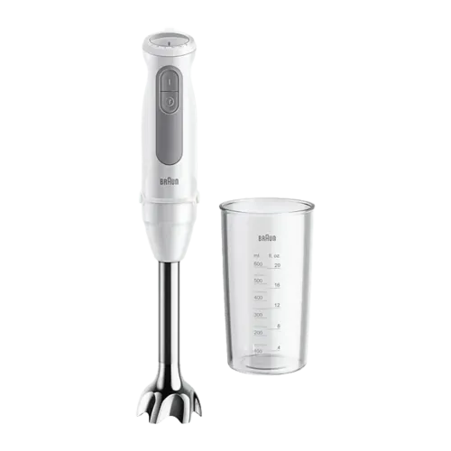Braun Minipimer MultiQuick 5 MQ 50001 M 1000W 0,6L 21 velocidades acero inoxidable Batidora de inmersión