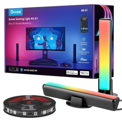 Govee H6608 PC Monitor Pro Kit WiFi Bluetooth Tira LED + barra de luz LED