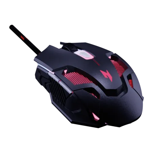 Acer Nitro Mouse II Cable USB 7200 DPI Negro 7 botones Ratón gaming
