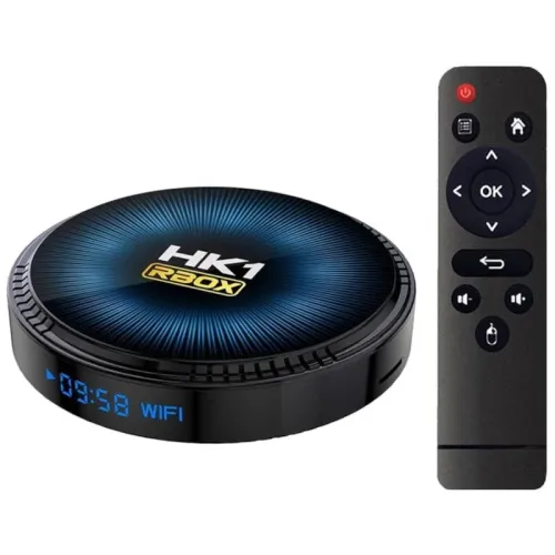 HK1 RBox 100M 4GB/64GB Android 11 8K WiFi doble banda Bluetooth S905W2 TV Box