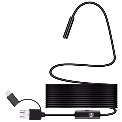 Endoscopio Digital para Smartphone 3 en 1 7mm/1 metro