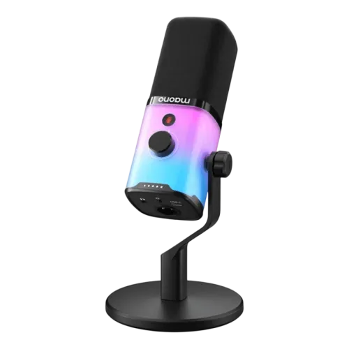 Maono PD100X RGB Negro cardioide dinámico XLR 48kHz Micrófono