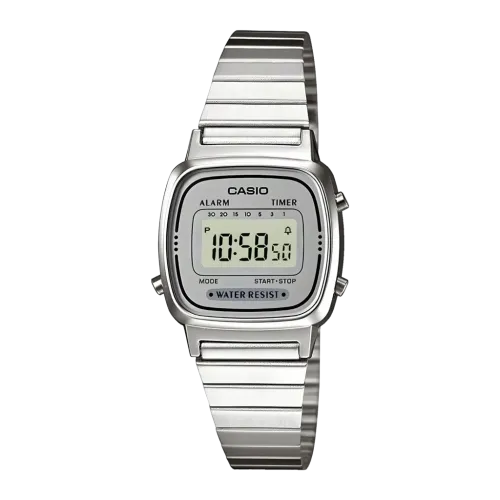 Casio Vintage Mini LA670WEA-7EF Acero inoxidable Reloj de pulsera