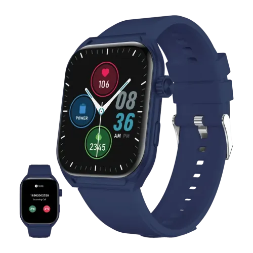 Ksix Urban Move AMOLED 2,06 pulgadas Azul Llamadas Bluetooth Frecuencia cardíaca y SpO2