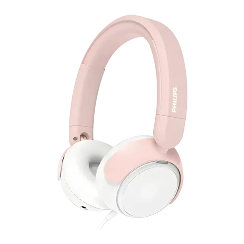 Auriculares Philips Diadema Jack 3,5mm Rosa TAK2000
