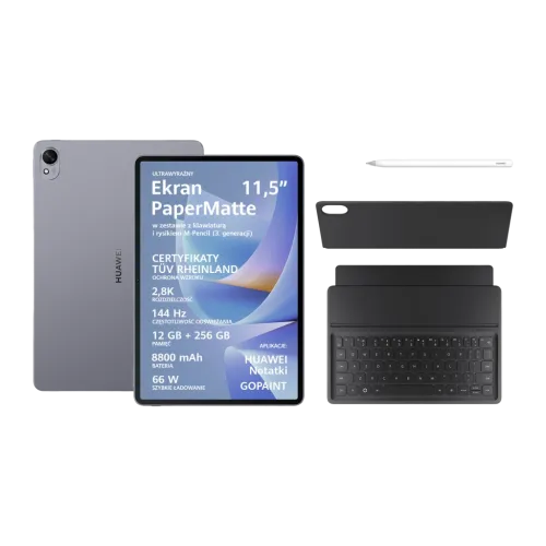 Huawei MatePad 11.5 S 2026 12GB/256GB Gris Espacial Teclado y Lápiz incluidos 11,5 pulgadas LCD 144Hz